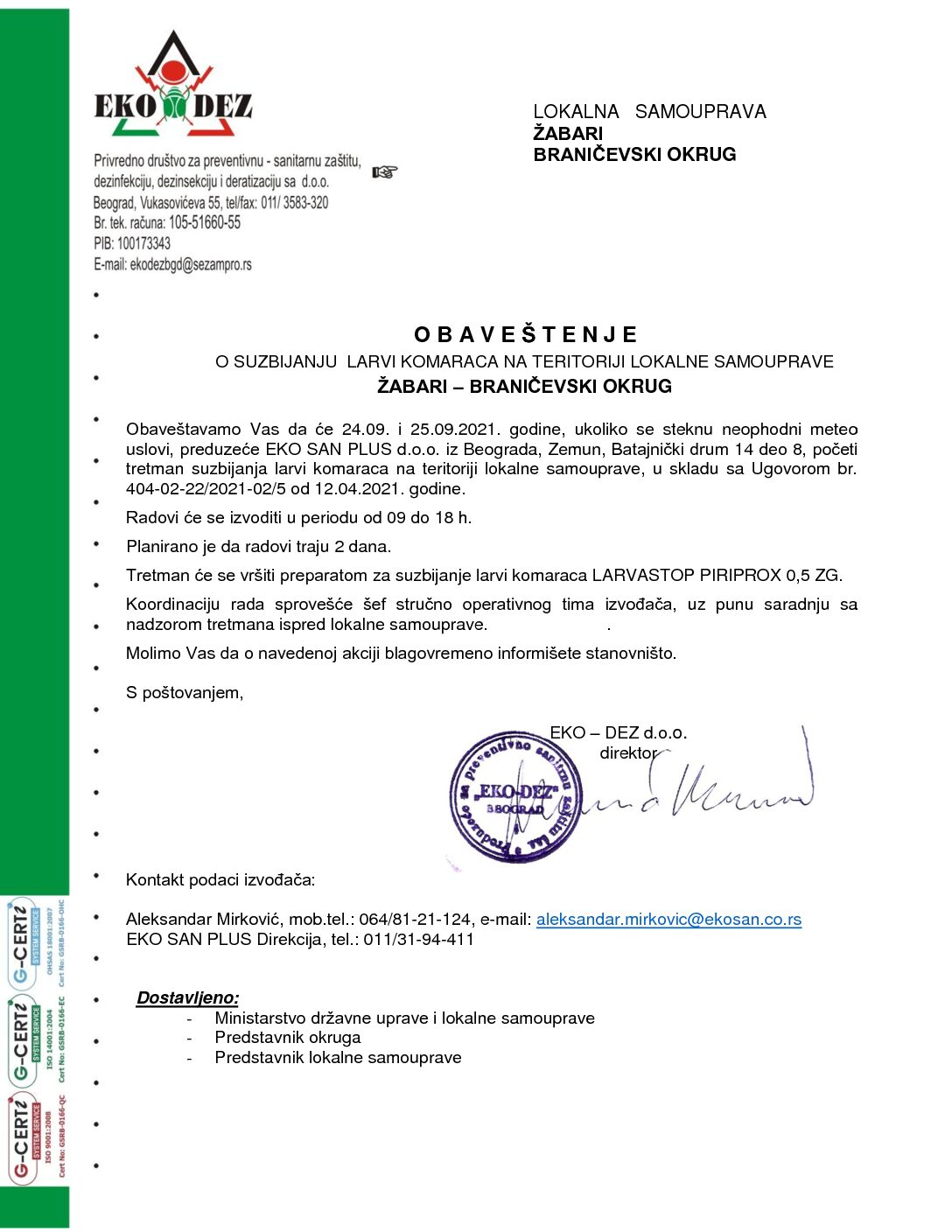 EKO SAN PLUS NAJAVA 2 7 ZABARI TRETMAN 4